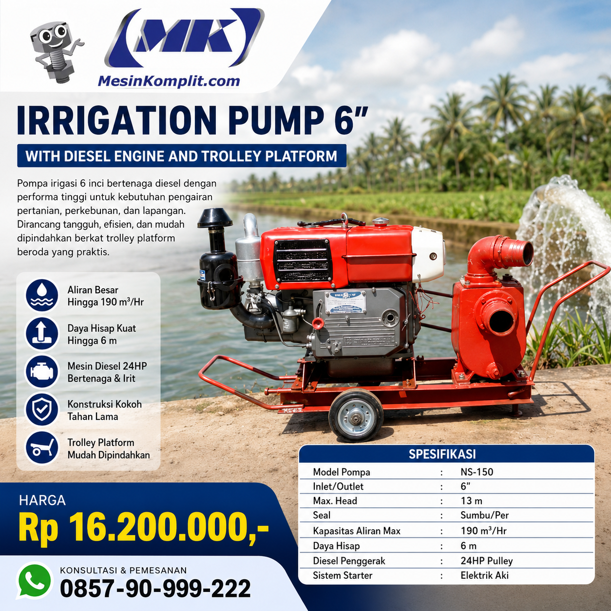 Pompa NS-150 Roda (PMP-05...